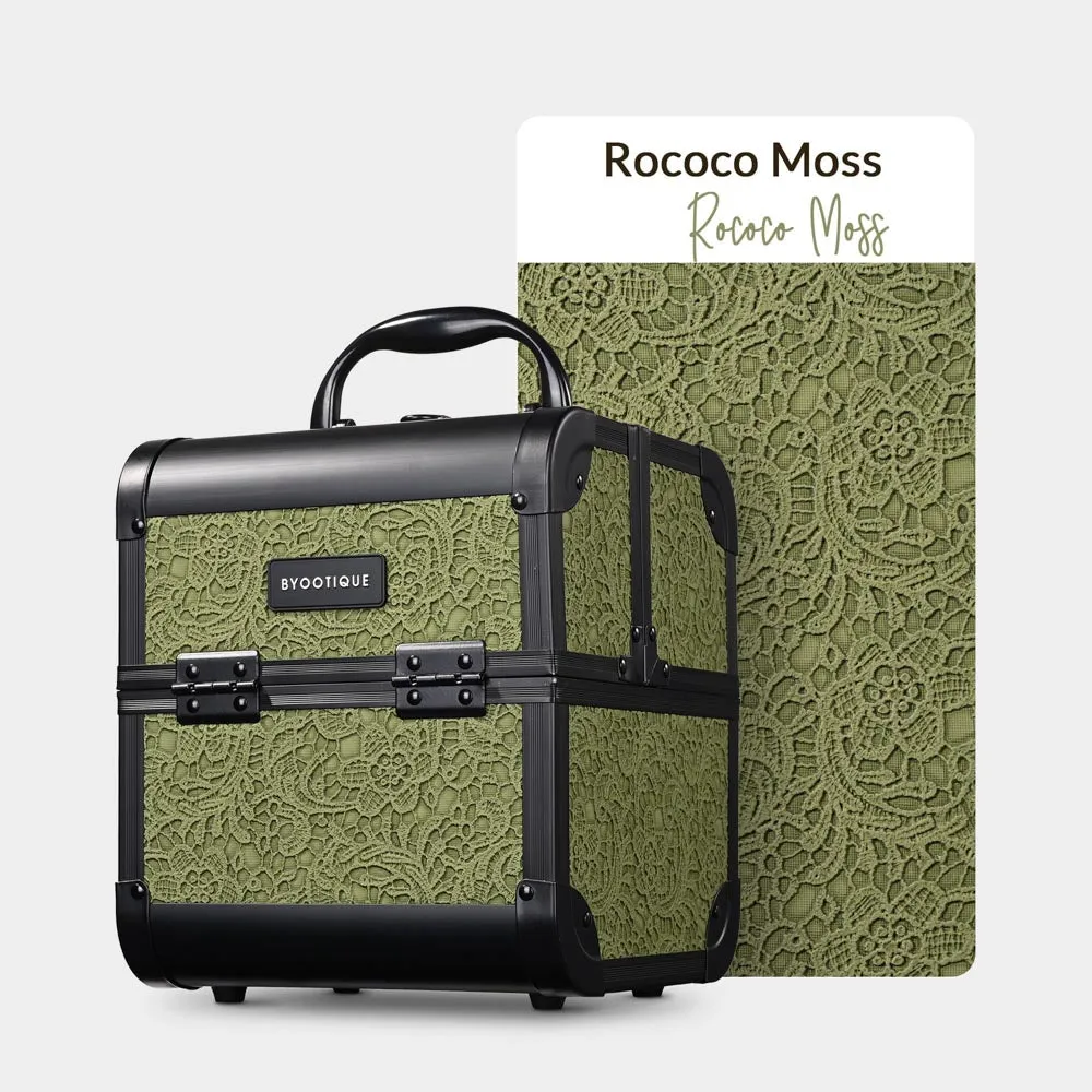 Byootique Rococo Makeup Case with Mirror & Trays