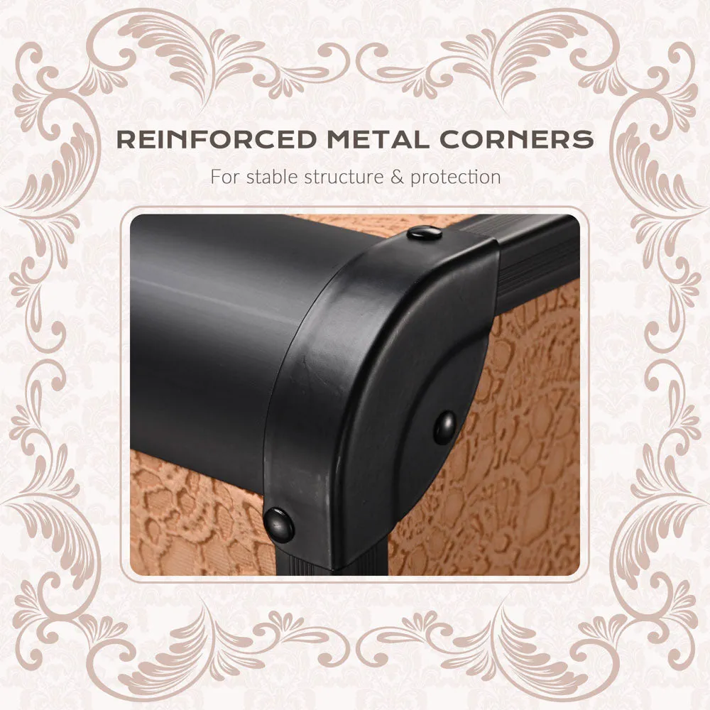 Byootique Rococo Makeup Case with Mirror & Trays