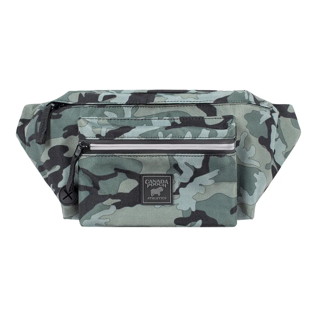 Canada Pooch Treat Pouch Fanny Pack - Green Camp