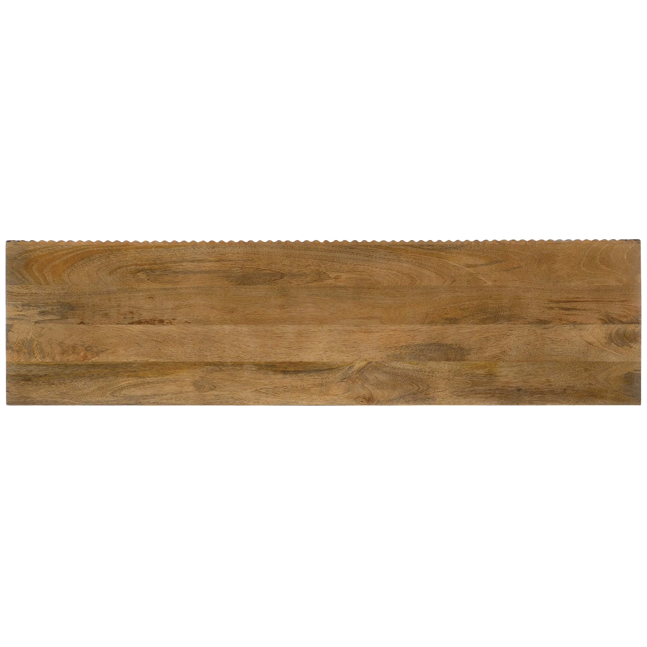 Carved Front Entertainment Console