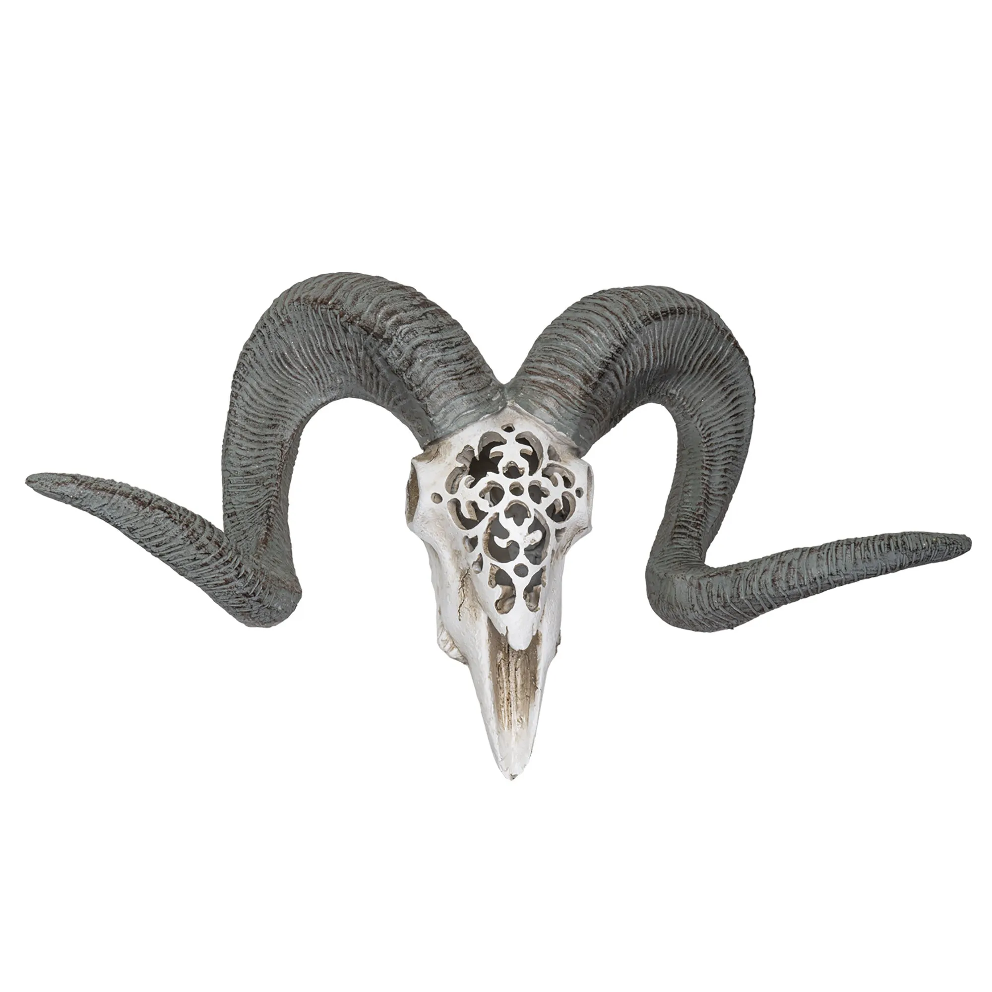 CARVED RAM SKULL C/1
