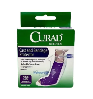 Cast & Bandage Protector | Kids Leg | 2 Waterproof Covers