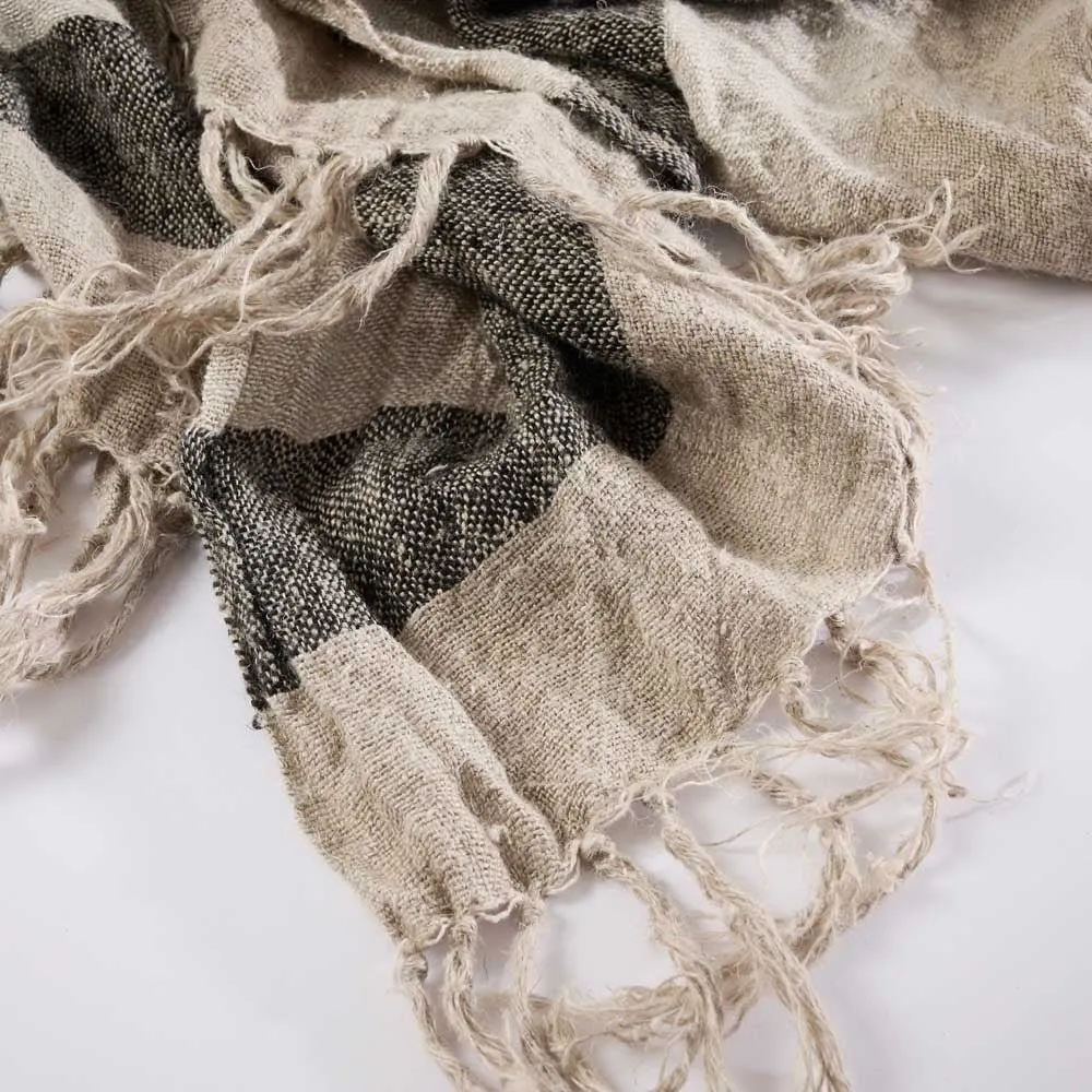Cavalier Linen Throw