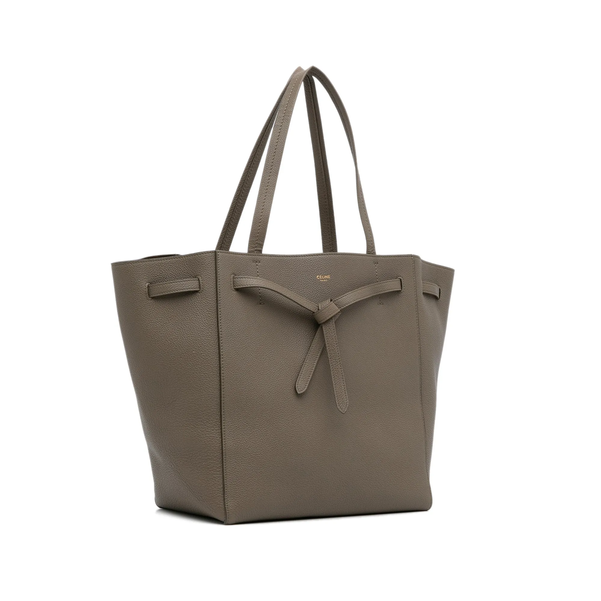 Celine Phantom Luggage Small Brown Calfskin