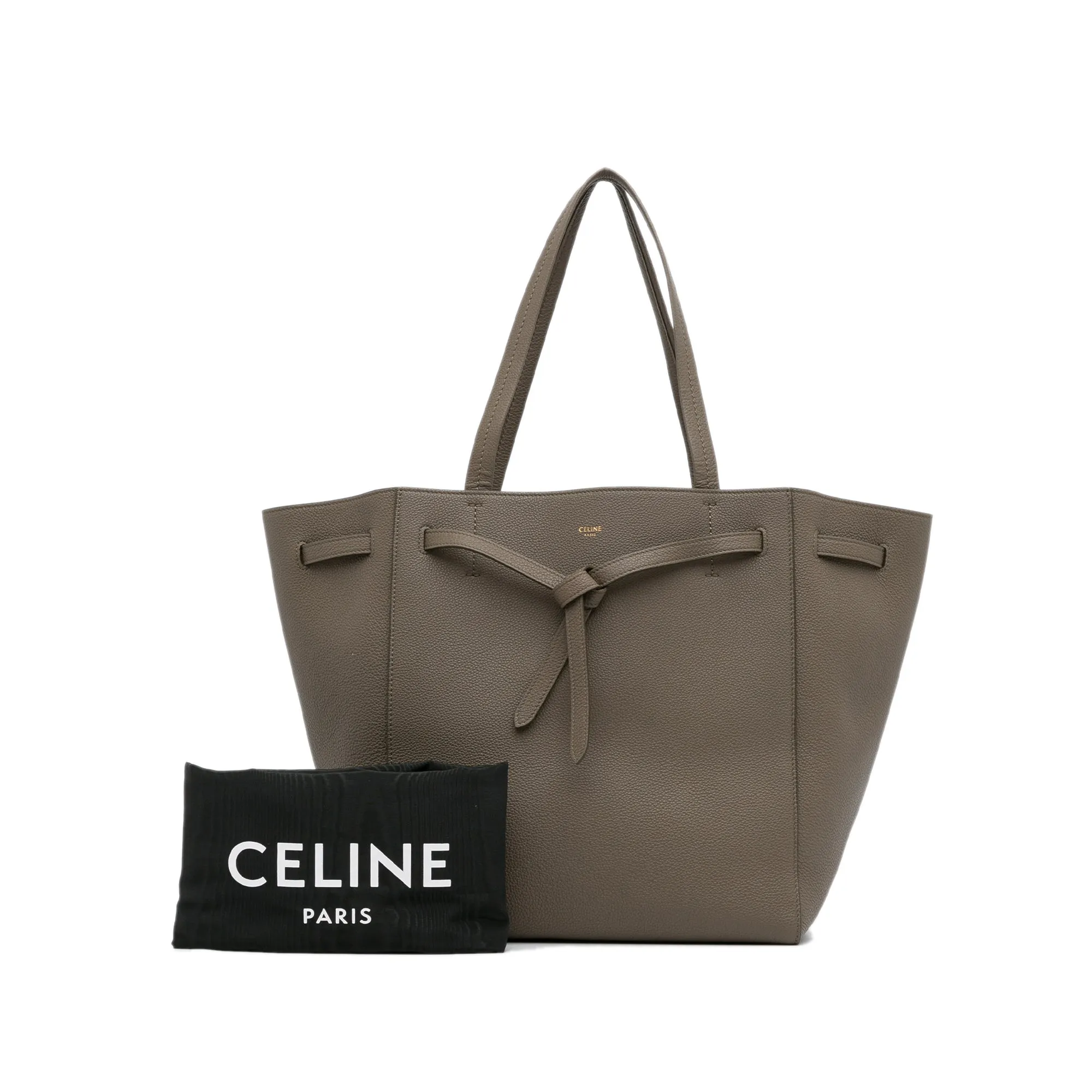 Celine Phantom Luggage Small Brown Calfskin