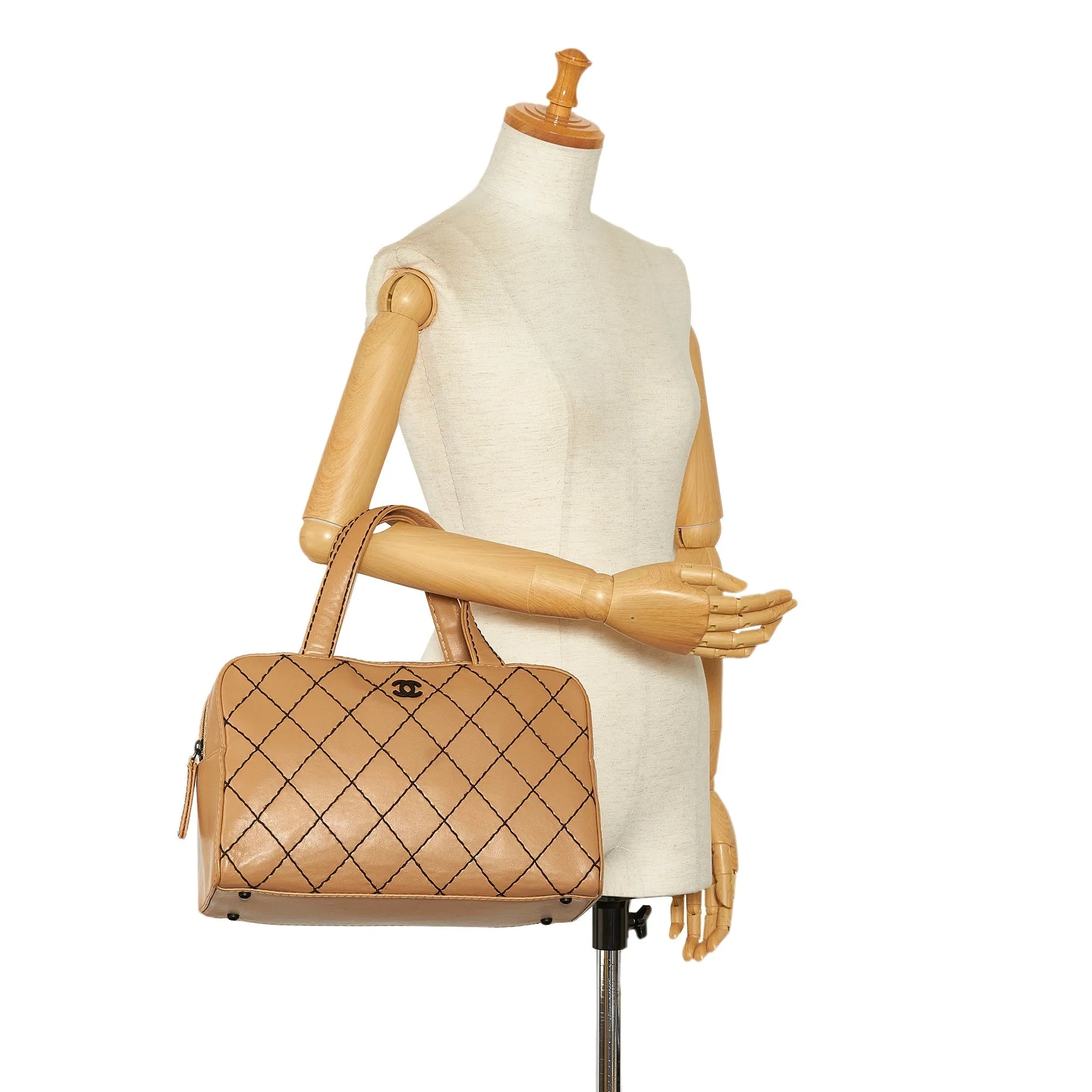 CHANEL CC Wild Stitch Handbag