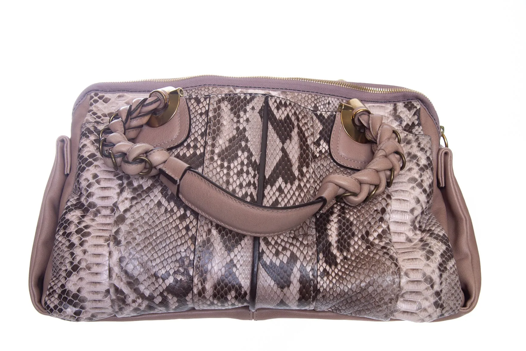 Chloe Snakeskin/Python Helosie Handbag