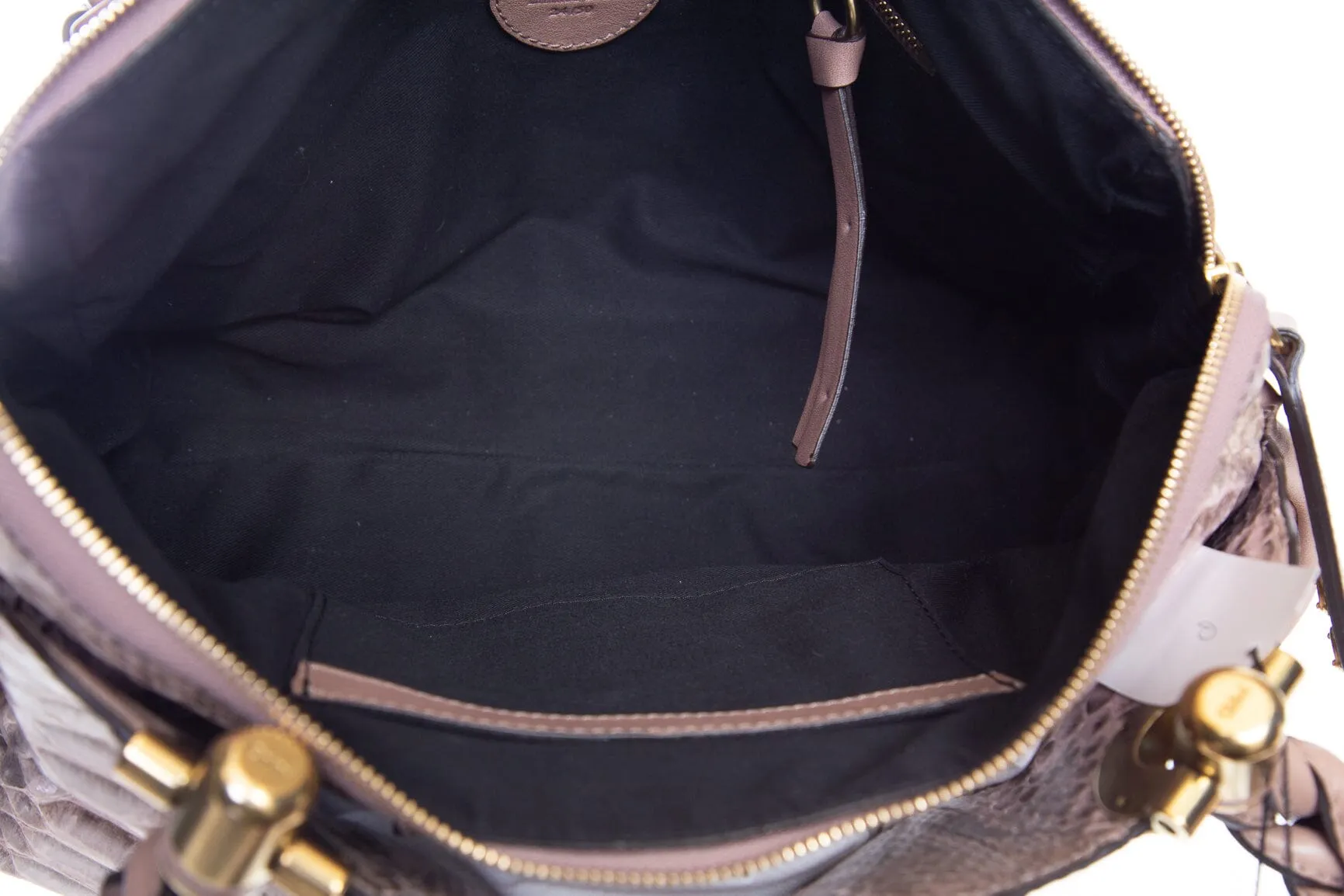 Chloe Snakeskin/Python Helosie Handbag