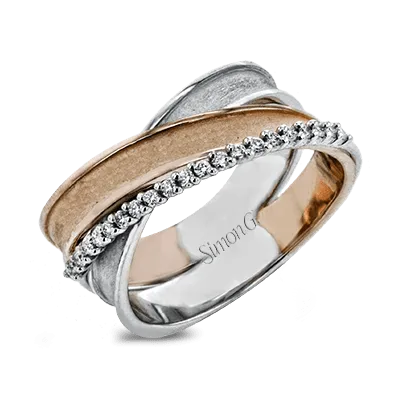 Clio Fashion Ring in 18k Gold with Diamonds