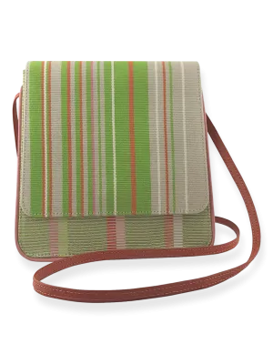 Cocktail Crossbody Light Taupe Green Orange 04