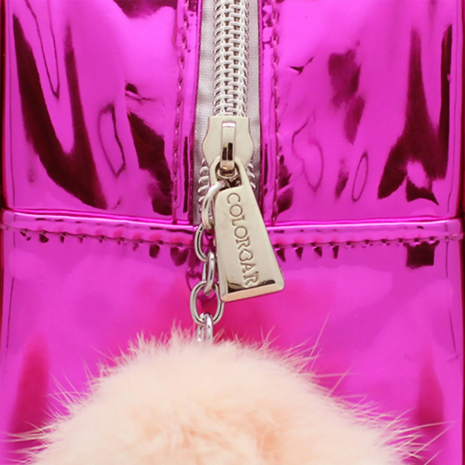 Colorbar Pouch Pom Pom Travel Kit - Mystic Magenta