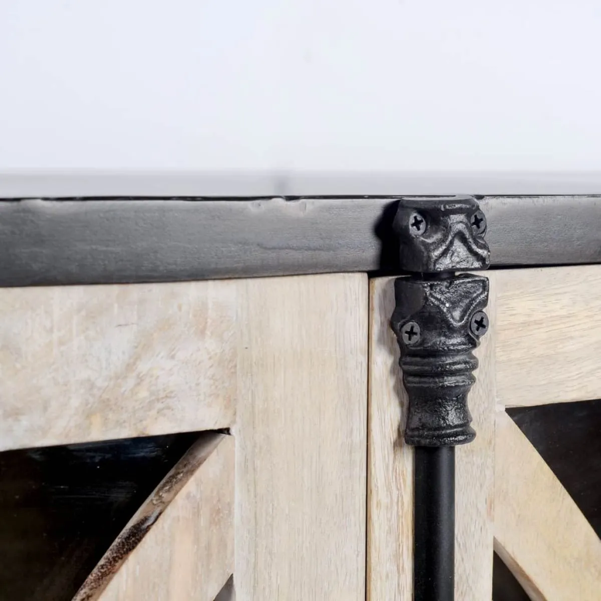 Constance Sideboard Brown Metal | Brown Wood