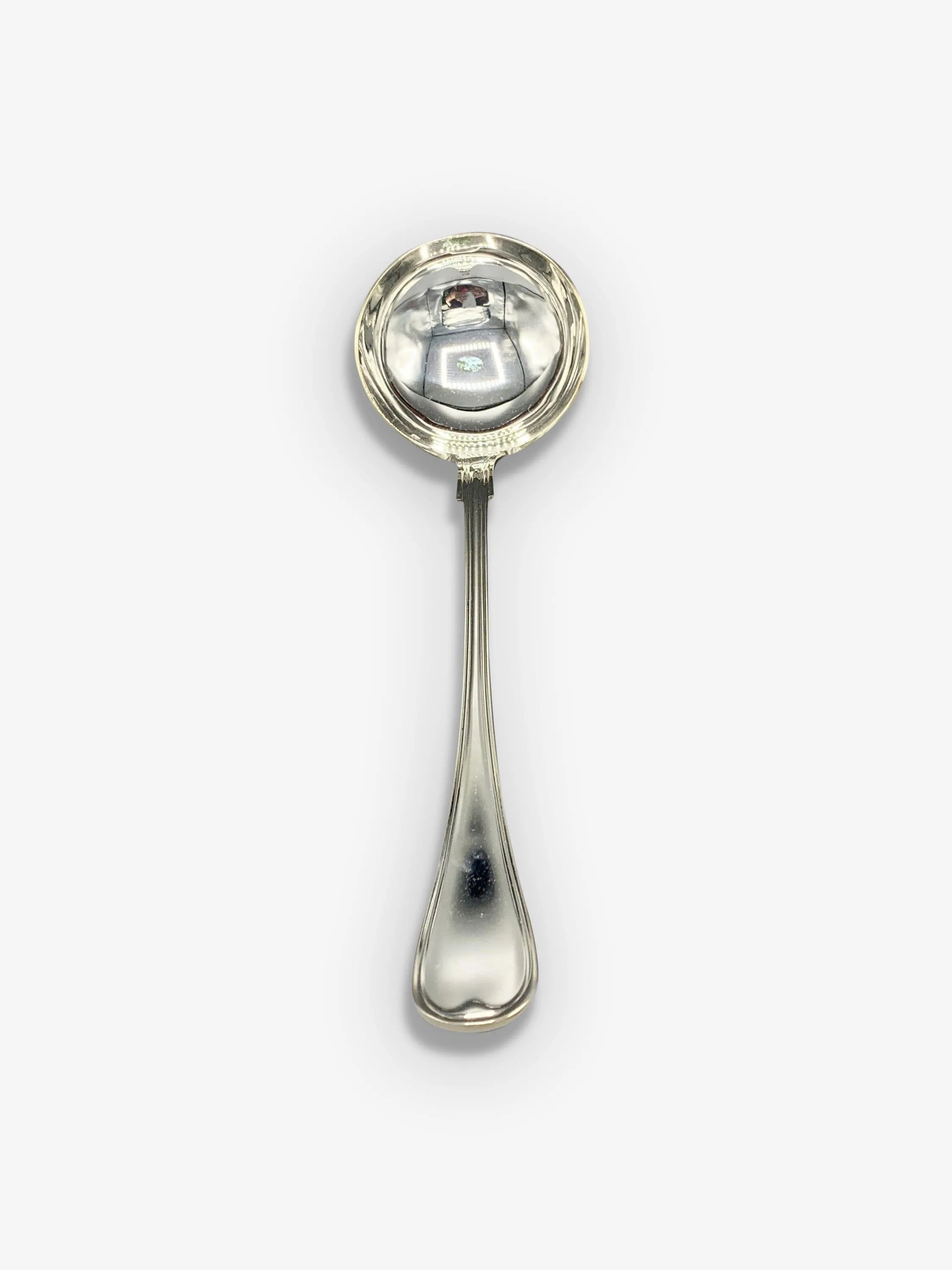 Consulat Soup Ladle in Silver Plate by Puiforcat