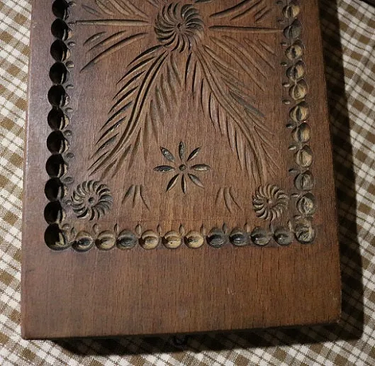 Cookie Mold Carved Gingerbread Springerle