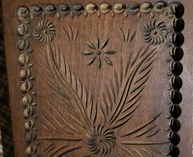 Cookie Mold Carved Gingerbread Springerle