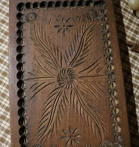 Cookie Mold Carved Gingerbread Springerle