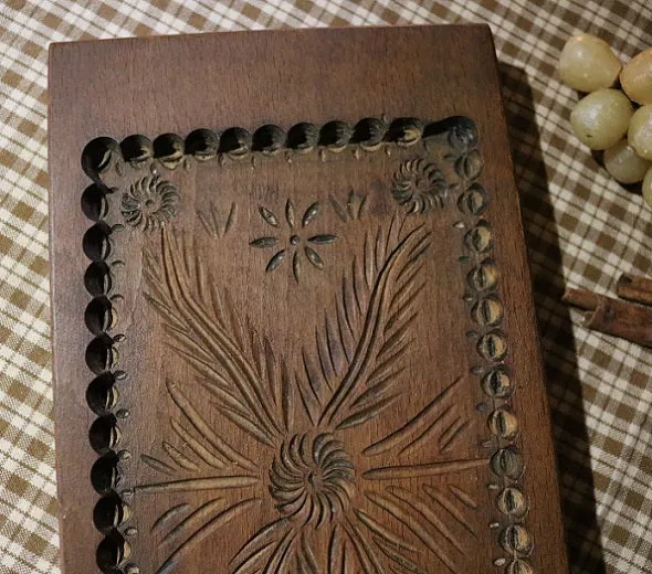 Cookie Mold Carved Gingerbread Springerle