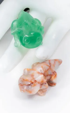 Crystal Axolotls | Intuitively Picked
