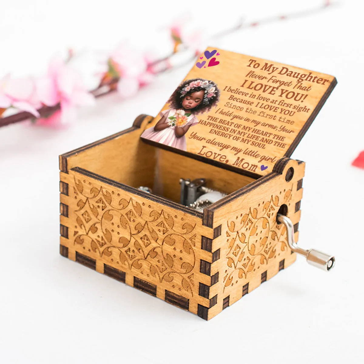 Daughter Message Music Box