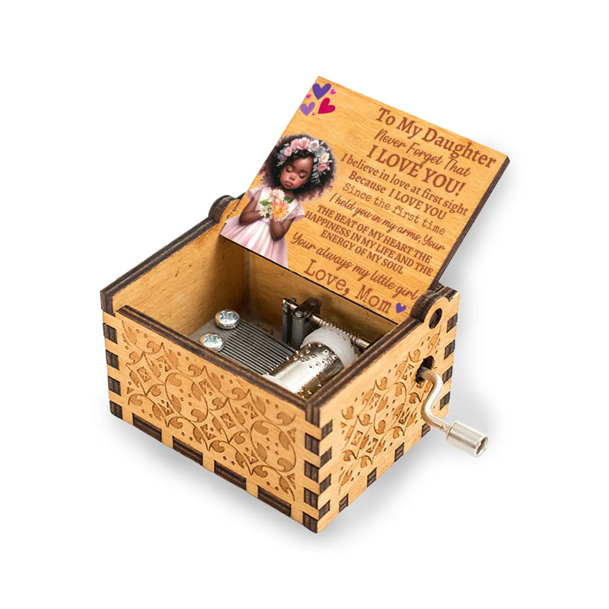 Daughter Message Music Box
