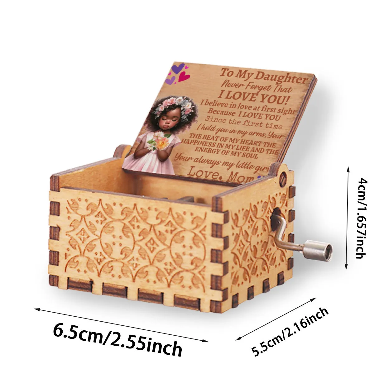 Daughter Message Music Box