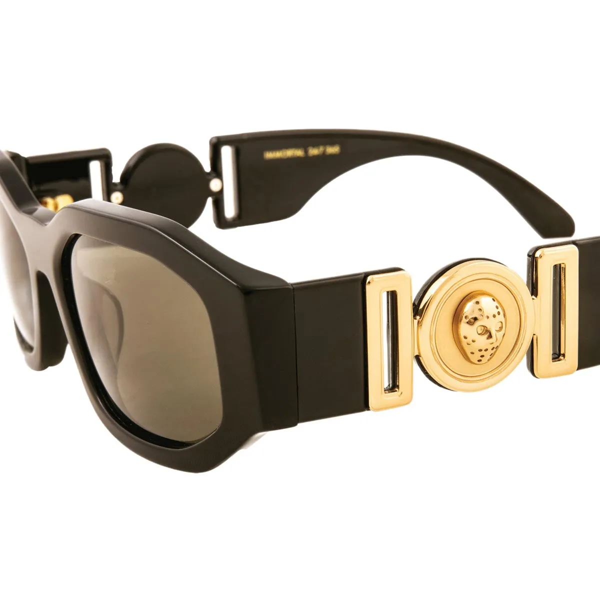 DGK Immortal Sunglasses - Black/Gold