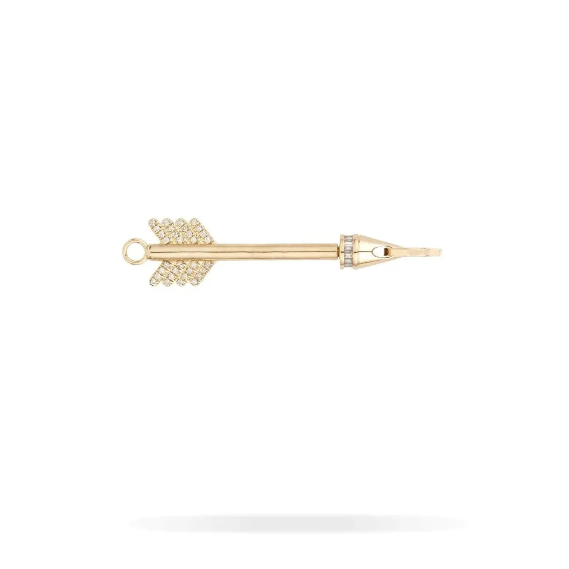 Diamond Arrow Hinged Charm