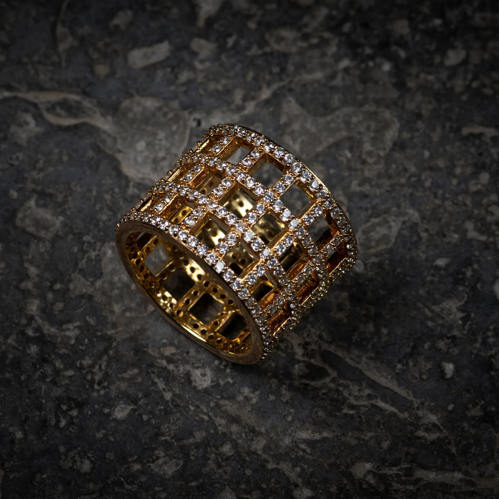 Diamond Cage Ring