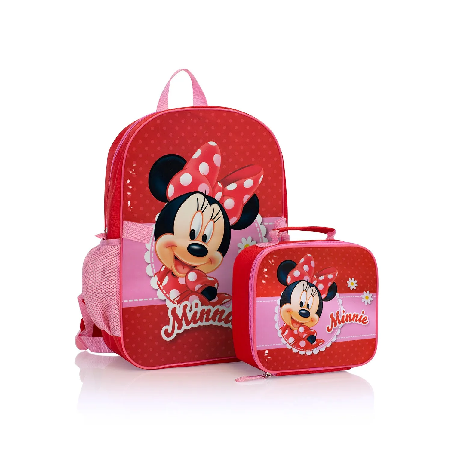 Disney Backpack & Lunch Bag Set - Minnie Mouse  (D-EST-MN02-23BTS)