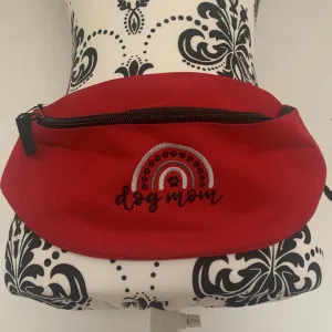 Dog Walking - Dog Mom Pawbow Belt Bag / 2 Zip Bumbag