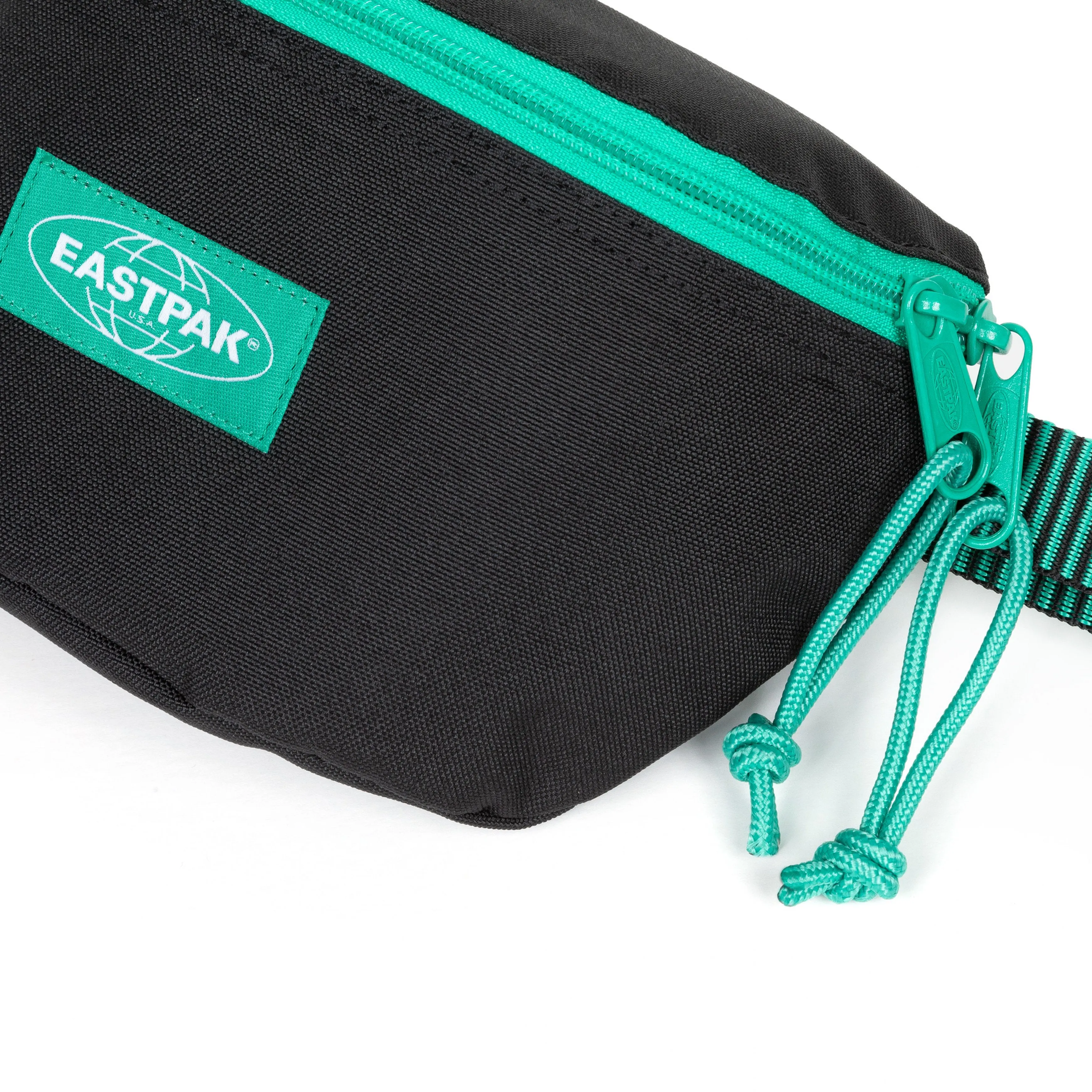 Eastpak Springer Kontrast Stripe Black Small Waistbag - EK0000749J41