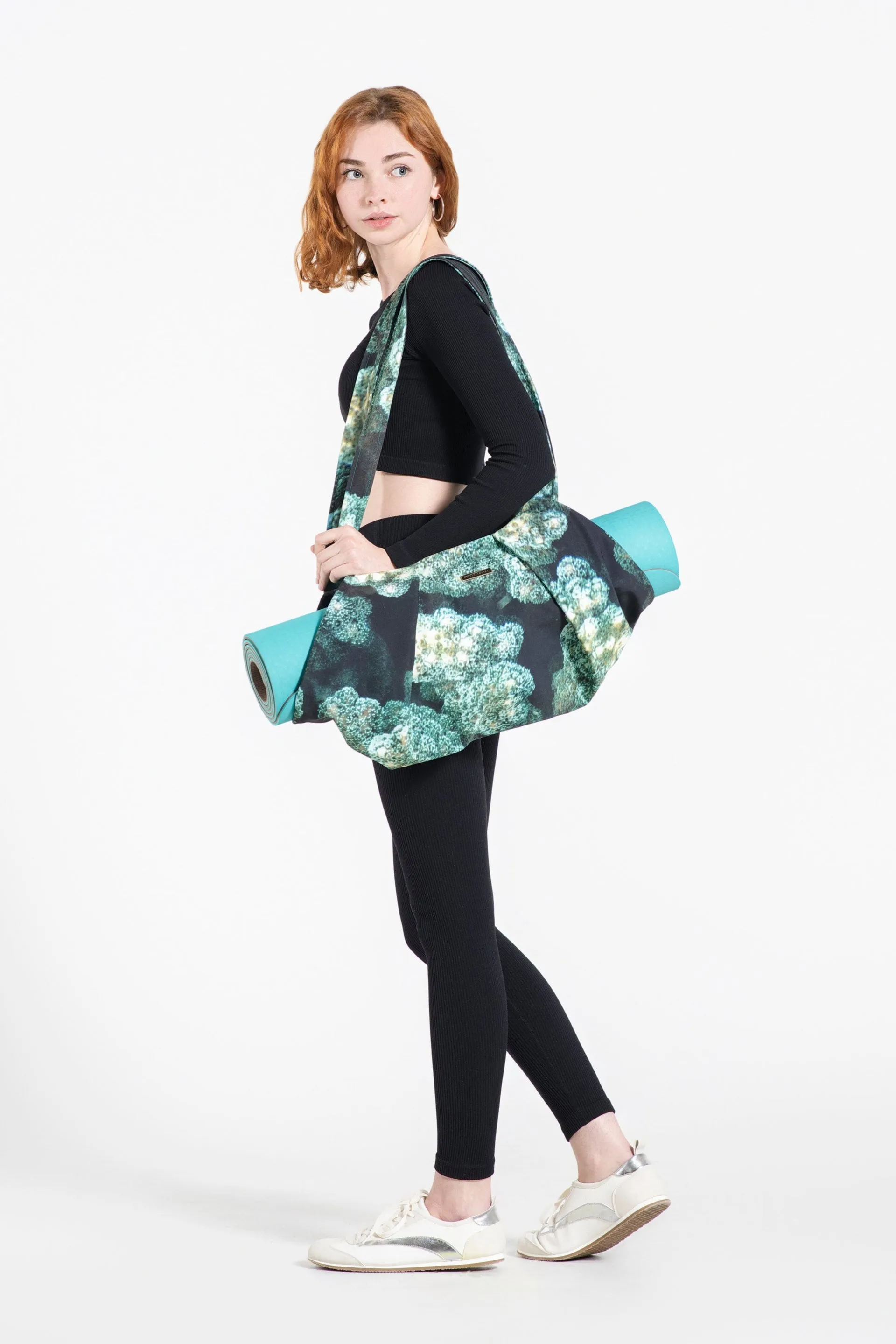 Emerald Yoga Bag with Zipper