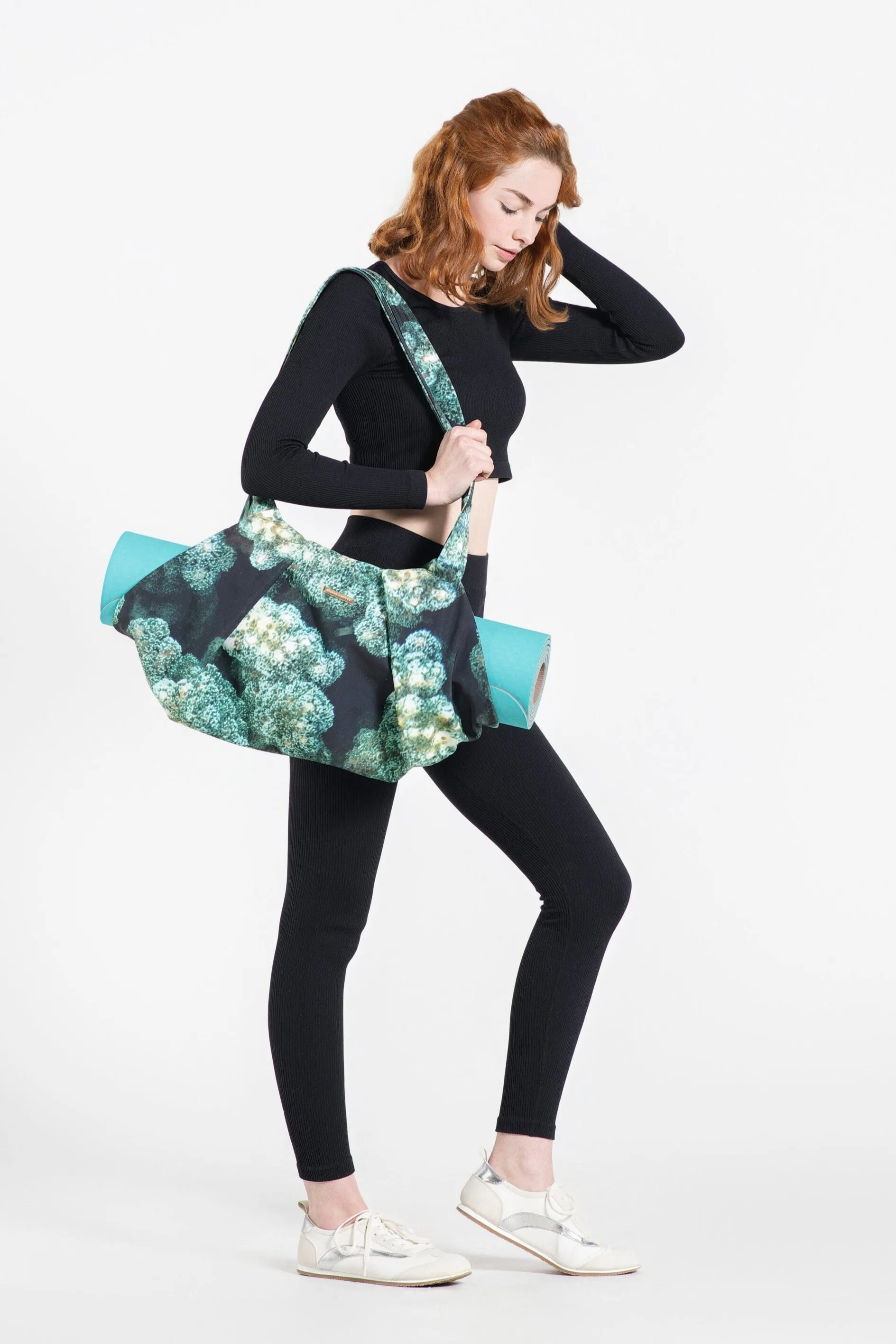 Emerald Yoga Bag with Zipper