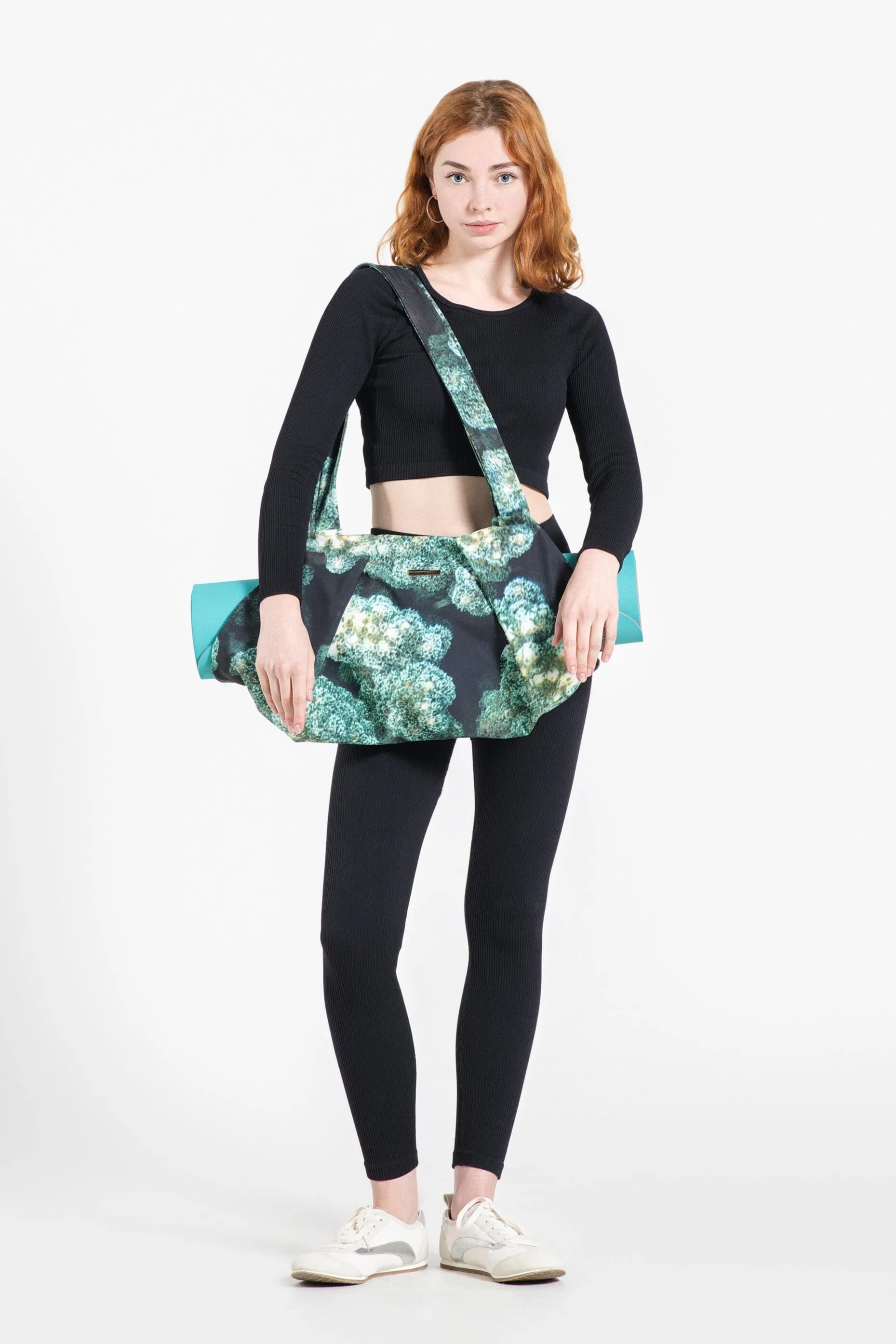 Emerald Yoga Bag with Zipper