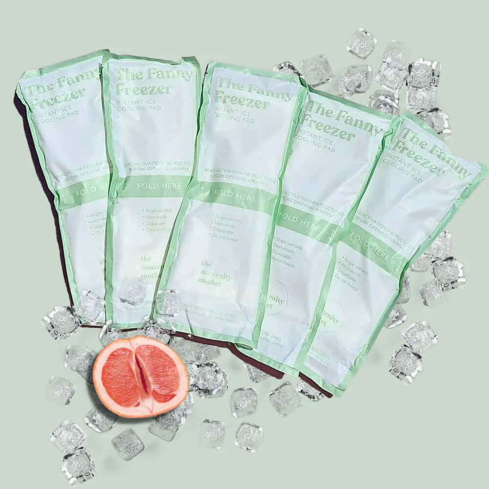 Fanny Freezer - individual perineal padsicles