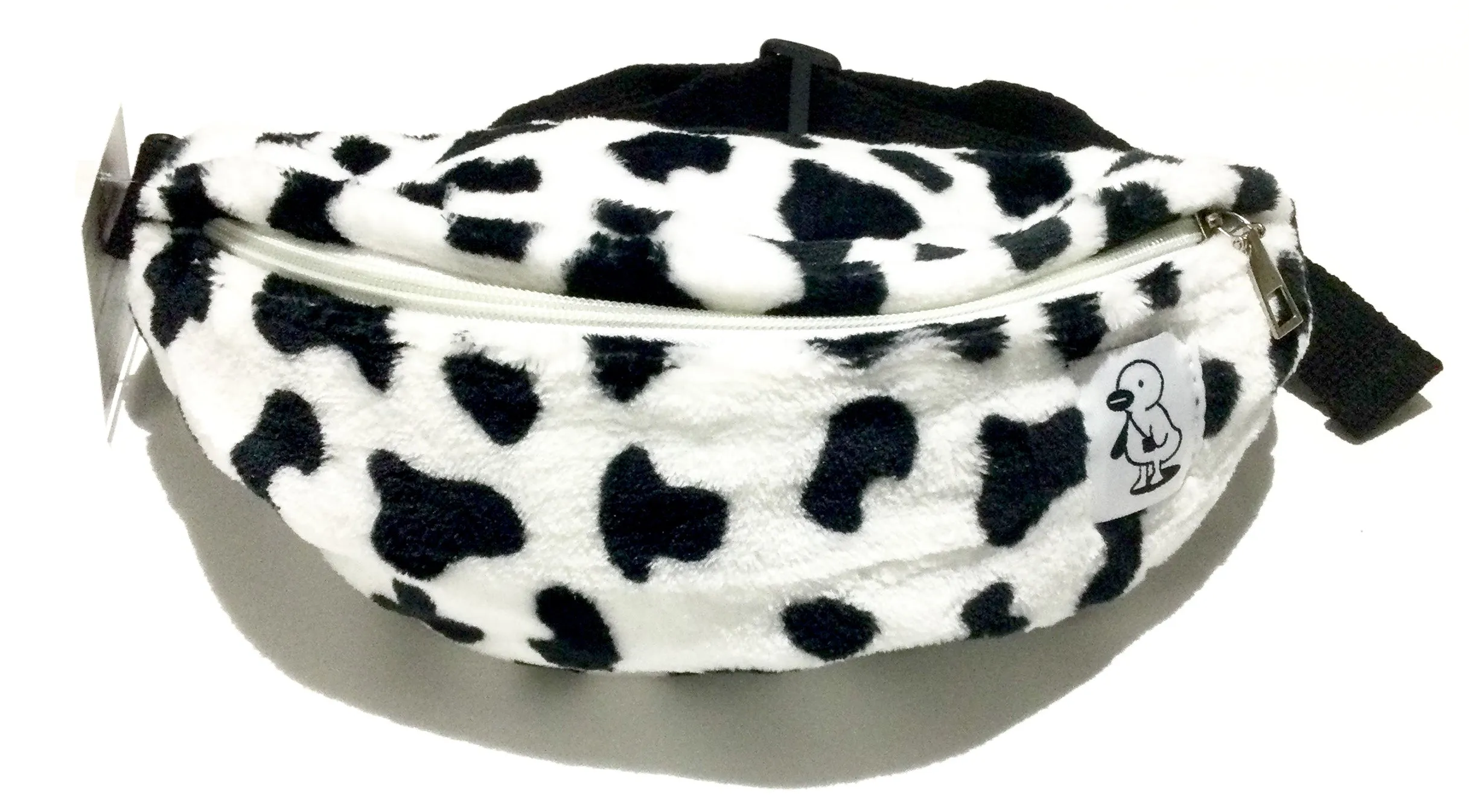 Faux Cow Fur Fanny Pack