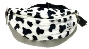Faux Cow Fur Fanny Pack