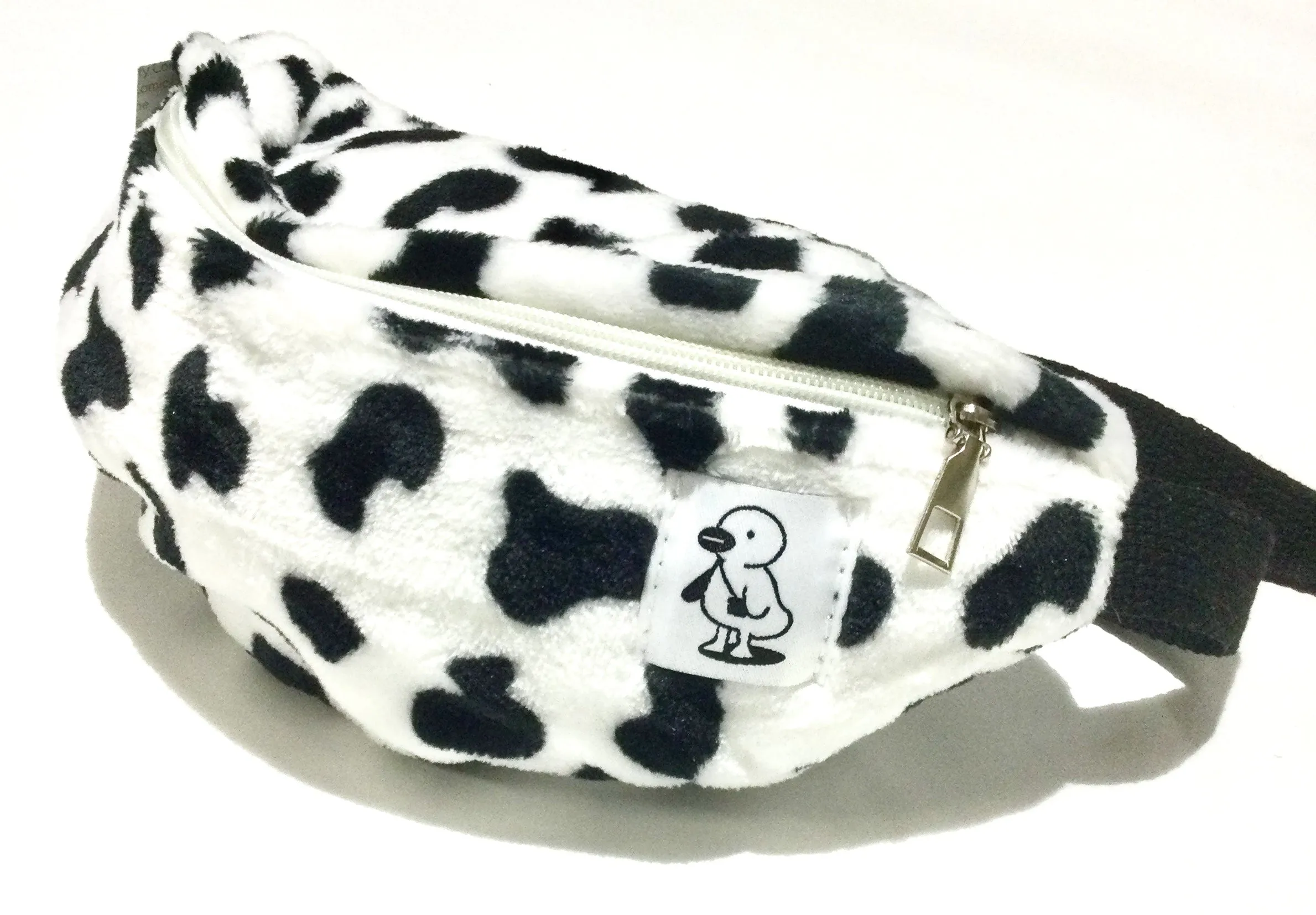 Faux Cow Fur Fanny Pack