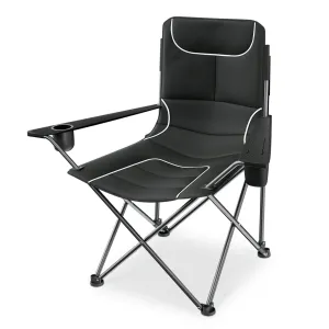 Folding Camping Folding Chair - Padded Seat & Portable