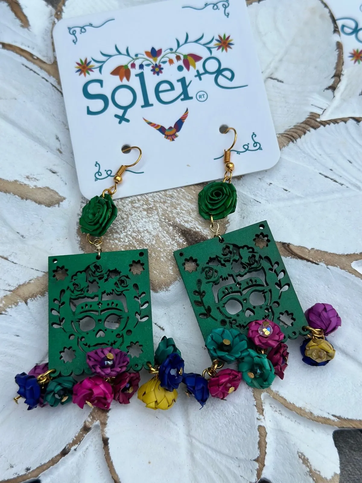 Frida Calavera Earrings