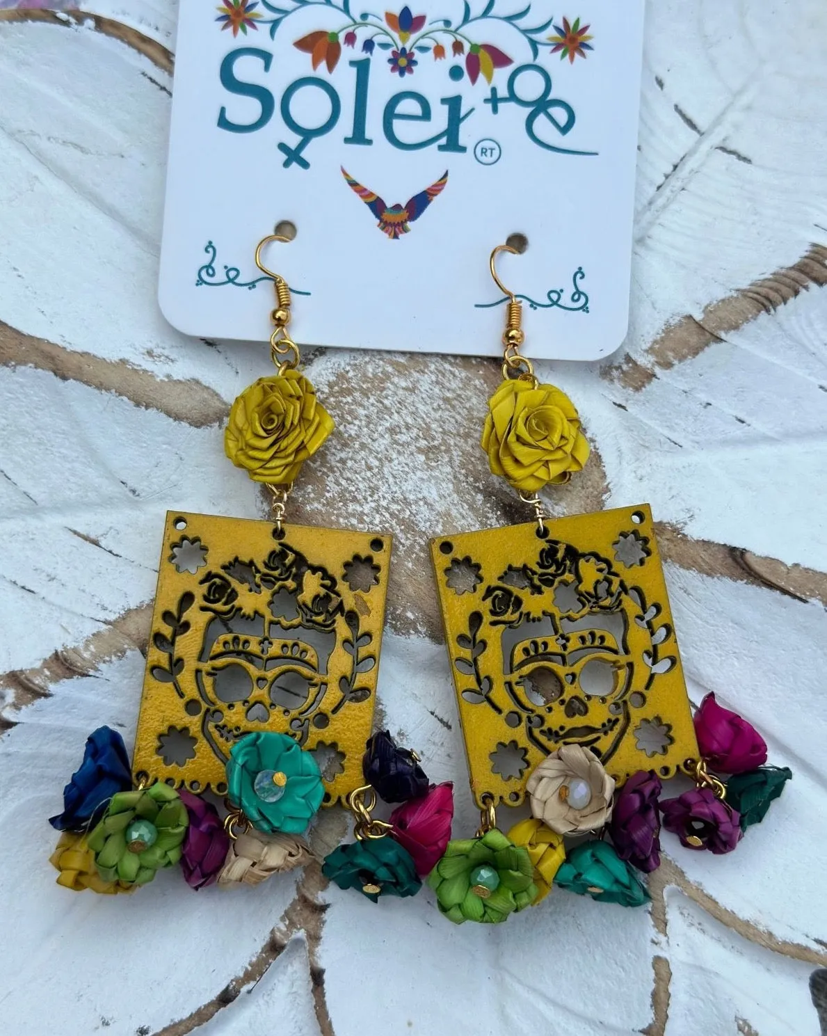 Frida Calavera Earrings