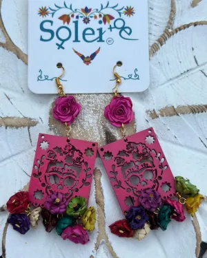 Frida Calavera Earrings