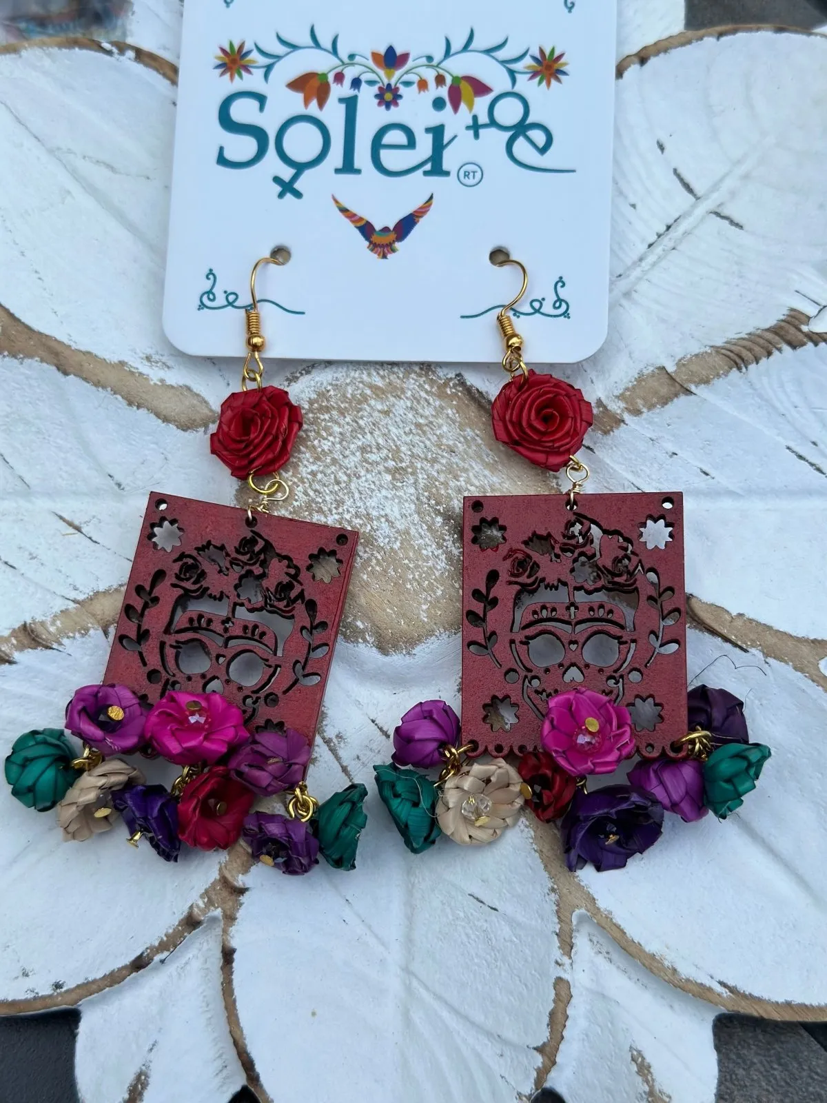Frida Calavera Earrings