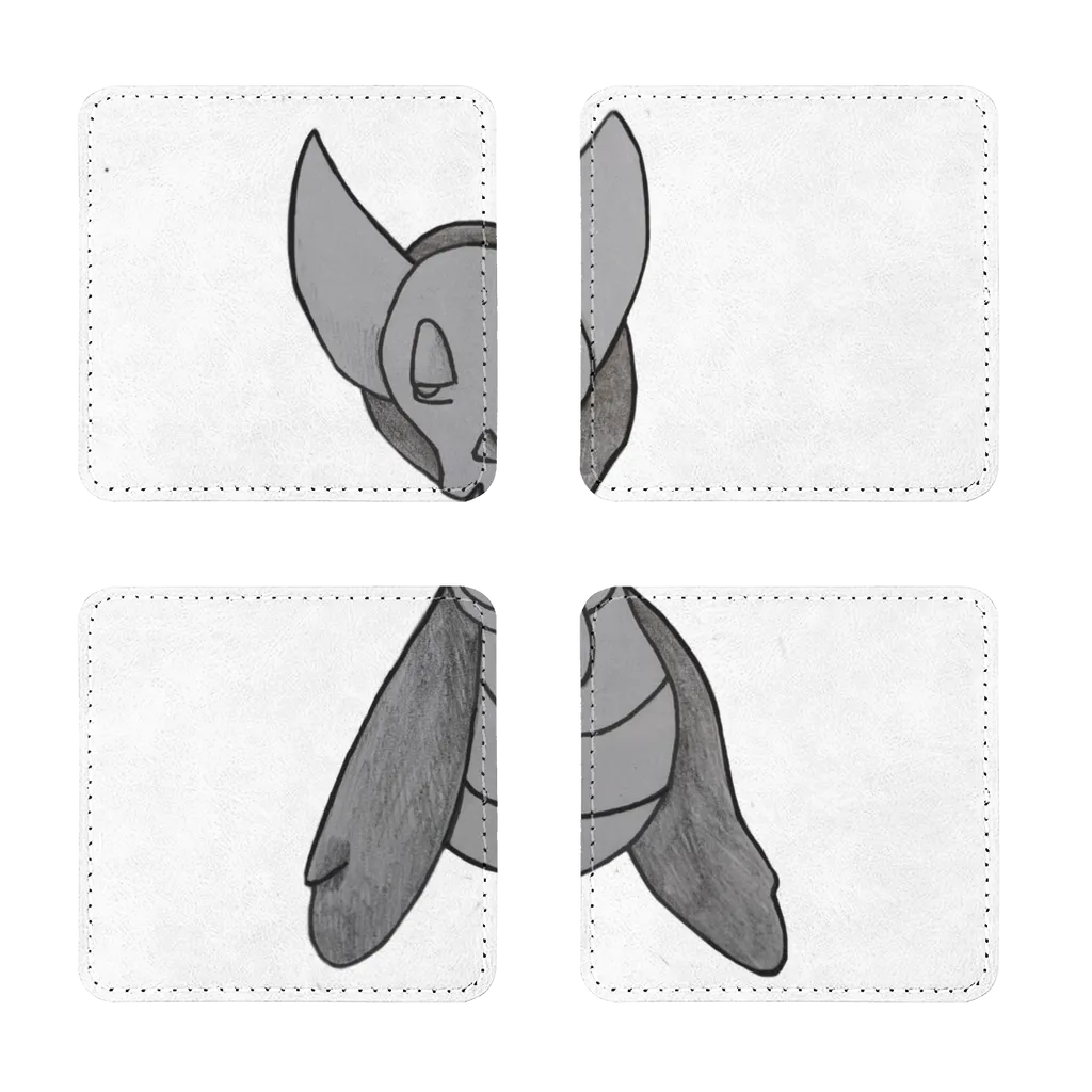 Ghoul Sublimation Coasters Pack of Four