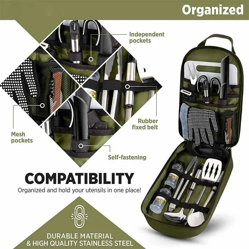 GOUTDOORS COOKWARE 12pcs with bag