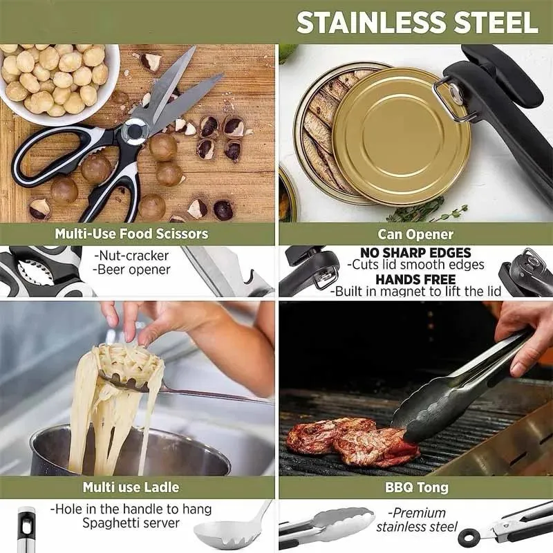 GOUTDOORS COOKWARE 12pcs with bag