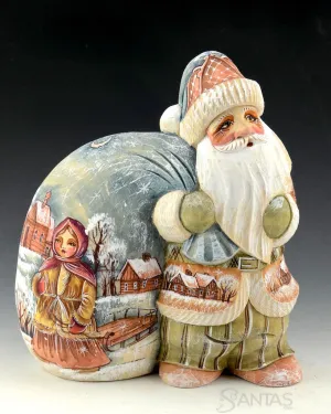 Grand Scenic Toy Bag Russian Santa