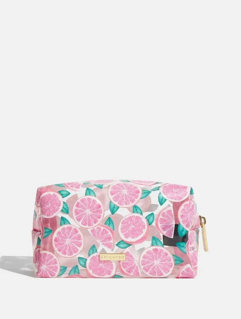 Grapefruit Paradise Makeup Bag