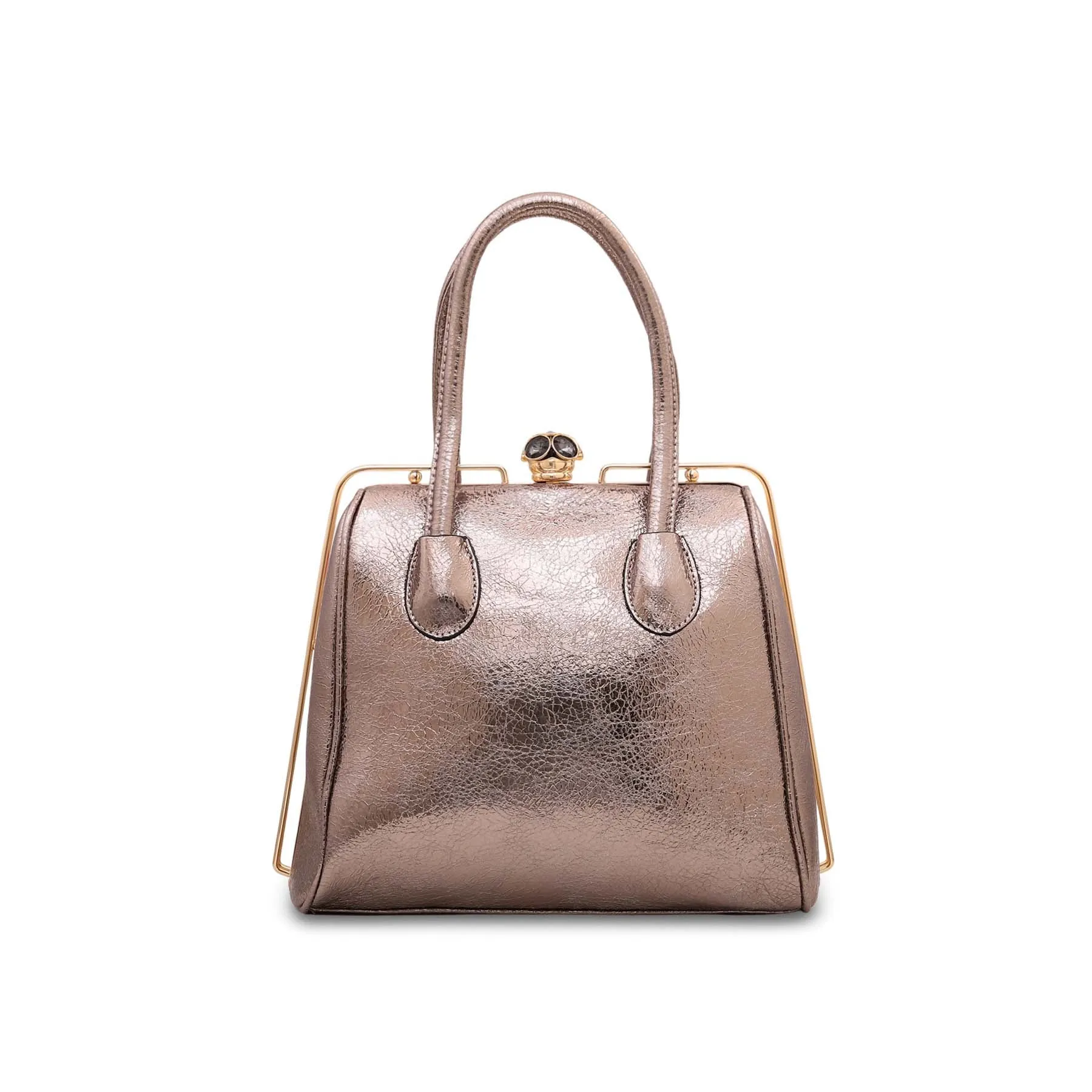 Grey Fancy Hand Bag P35829