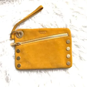 Hammitt Yellow Zipper Front Clutch